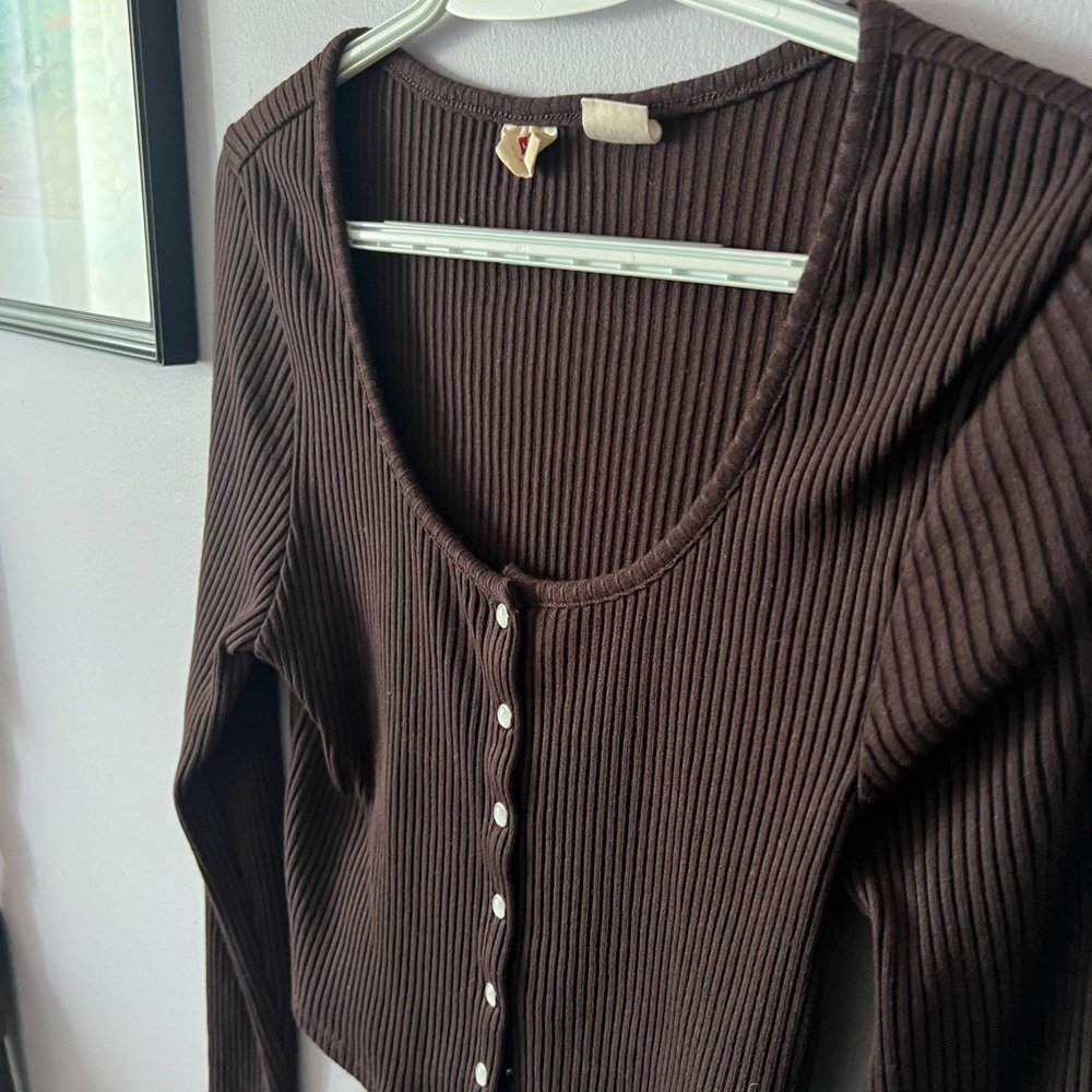 NWOT Levi's Ribbed Cardigan - Picture 5 of 7